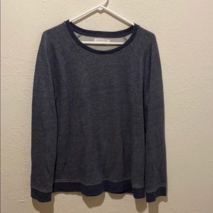 Blue Everlane crew neck sweater